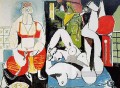 Les femmes d Alger Delacroix VIII 1955 Cubism